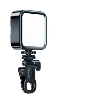 טלפון נייד selfie מלא אור נייד Mini מצלמת רפלקס לצלם תמונות וידאו היופי LED כיס led לצילום 