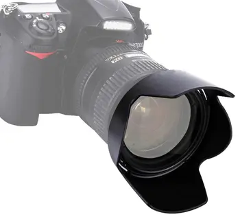 HB-35 HB35 באיכות גבוהה כידון הר מכסה עדשה פלסטיק שחור ניקון D7100 D7000 D90d300 SLR 18-200 24-85 אביזרים למצלמה