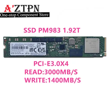 מקורי חדש SSD עבור Samsung PM983 1.92 T 22110 כונן הזיכרון המוצק בגודל Nvme Pcie3.0 פרוטוקול Enterprise