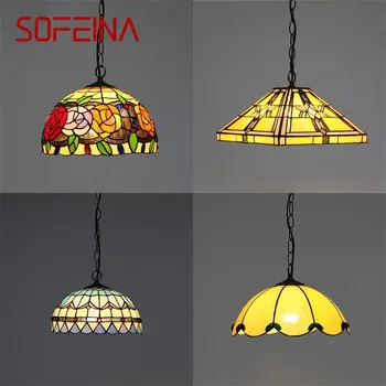SOFEINA תליון טיפאני אור עכשווי LED יצירתי המנורה אביזרי נוי לבית