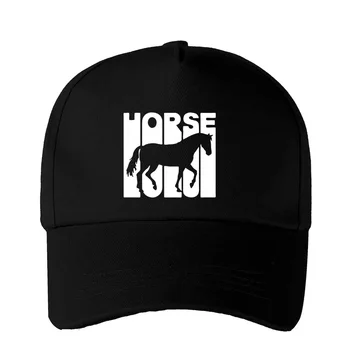 מצחיק בסגנון רטרו עם סוסים, כתובות הדפסה ילד ילדה כובע בייסבול ילדים כובע חמוד, ילדים פופולרי היפ הופ כובע השמש