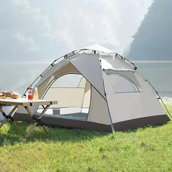 מהיר פתיחת הגנה מפני השמש אוהל אוטומטי 4 עונות עמיד למים המשפחה אוהל עמיד למים מהר-פתח אוהל לקמפינג, פיקניקים