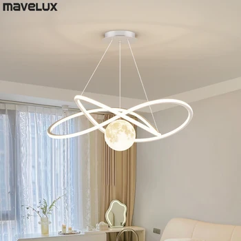 מודרני עיצוב הבית Led אורות תליון מנורות בסלון נברשות חדר האוכל תלוי אור פנימי גופי תאורה