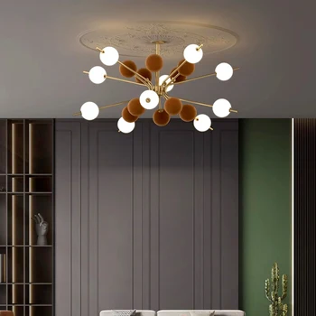 מודרני פשטות נברשות תאורה פנימית מנורת תקרה תלויה אורות led נברשות לסלון תאורה פנימית
