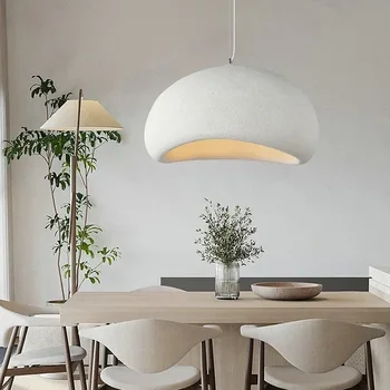 Led אור תליון מודרני הוואבי-סאבי נברשת עבור הסלון בבית הקישוטים, האוכל, חדר שינה לופט תליית מנורה הברק גופי