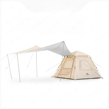 אוהל משולב חיצוני אוטומטי לפתוח במהירות נייד קמפינג אוהל אטים לגשם ושמש הגנה