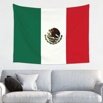 מקסיקו דגל שטיחי קיר עבור חדר השינה המעונות היפי הקיר תלוי שטיח קישוט הבית