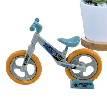 אופני צעצוע מיני אופניים דגם בקנה מידה ערכת מיני אופניים דגם בקנה מידה ערכת סט משחק יצירתי אמנות האצבע אופניים דגמי צעצועים אופניים דגם