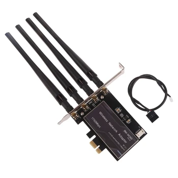 1750mbps BM-94360 מתאם אלחוטי WiFi כרטיס PCIE כרטיס רשתות Wifi מתאם W3JD